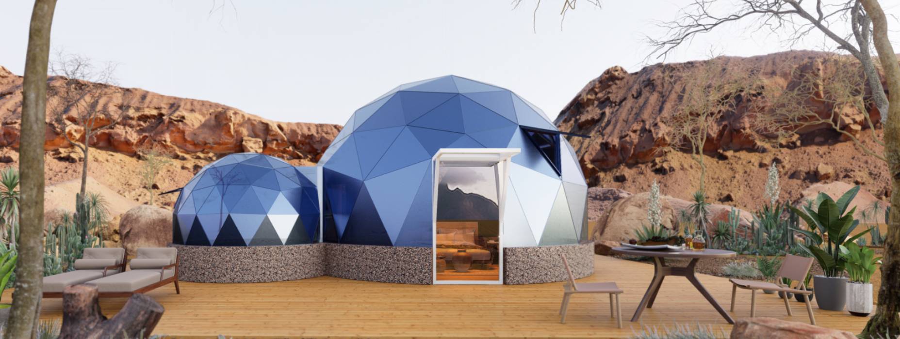 拜泉县球形智能光伏玻璃星空房